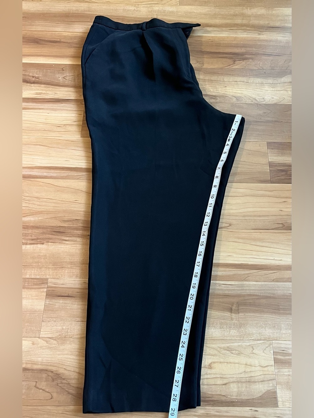 Style & Co Black Dress Pants 18W Elastic Waist Straight Leg Work Career - Picture 10 of 11